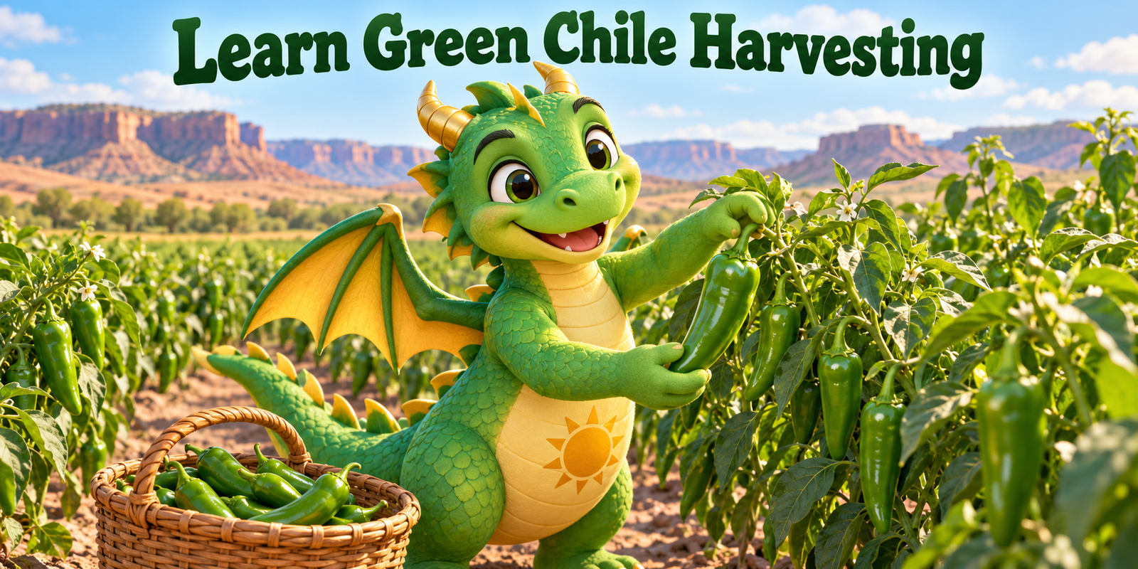 learn green chile harvesting